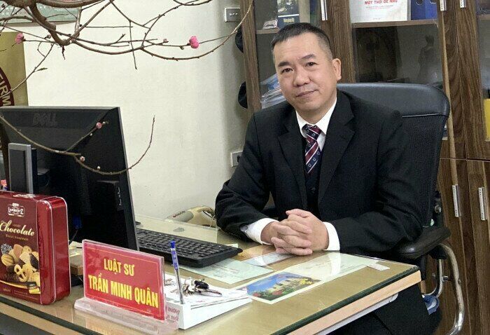 Luật sư Trần Minh Quân (Giám đốc Công ty Luật Trần Nguyên)
